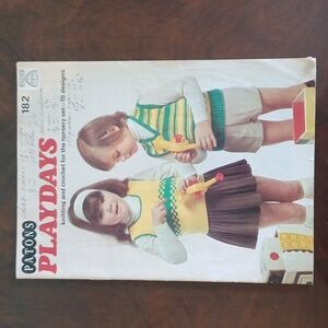 1973 Knitting and Crochet for youngsters magazine   5902